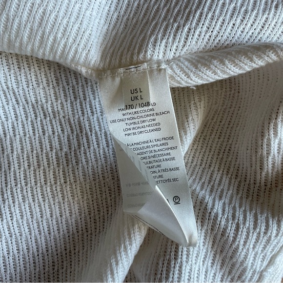 NWOT - FREE PEOPLE - WE THE FREE - Cactus Milk White - Asymmetric Tank Top - Picture 11 of 15